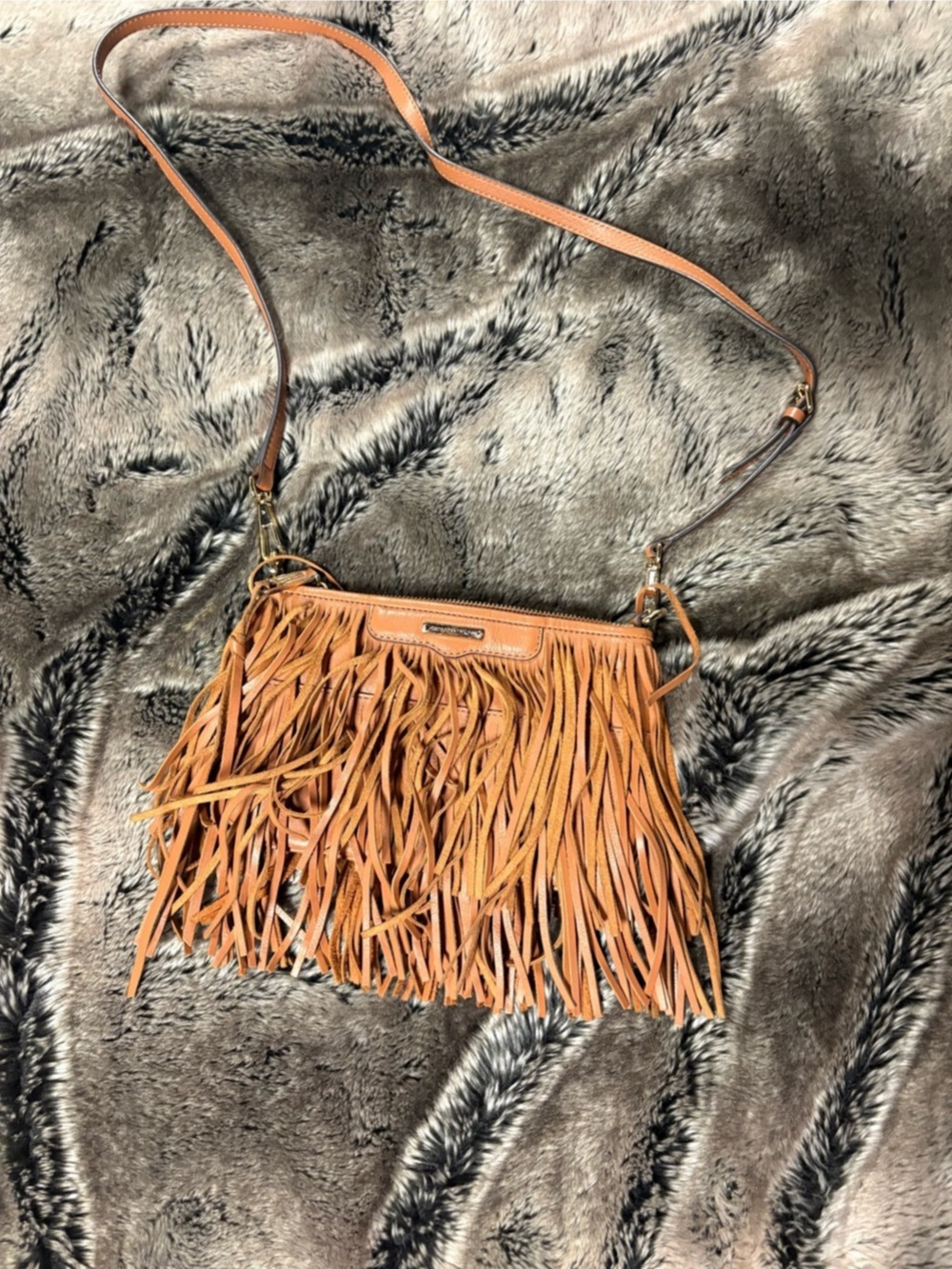 Rebecca Minkoff Crossbody Bag in Brown Like New